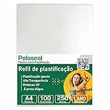 Polaseal Plástico Para Plastificação A4 220x307x0