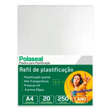Polaseal Plástico Para Plastificação A4 220x307x0 10mm 20un