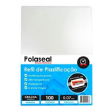 Polaseal Plástico Para Plastificação Crachá 54x86x0 07 100un