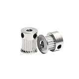 Polia 2GT 20T 7 Mm 11 Mm Largura Da Correia Dentada Roda De Engrenagem 4 5 6 6 35 7 8 Mm Furo GT2 20 Dentes Polia De Correia De Transmissão  6 Mm  11 Mm 