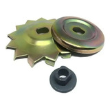 Polia Alternador Vw Fusca kombi brasilia aletada 