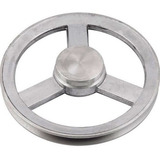 Polia De Alumínio 240mm 1 Canal Tipo A Mademil Gabitec 240a1