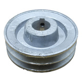Polia De Alumínio 4 1 2 115mm 2a Com Furo 28mm Wayne W700