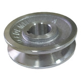 Polia De Aluminio 65mm Furo 19 05mm 1 Canal A Chaveta
