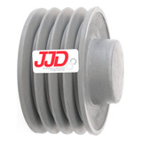 Polia De Ferro Fundido 100mm 4 Canais Perfil C