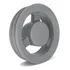 Polia De Ferro Fundido 190mm Com 2 Canais B   Mademil