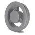 Polia De Ferro Fundido 250mm Com 2 Canais B   Mademil