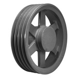 Polia De Ferro Fundido 280mm Com 4 Canais B   Mademil