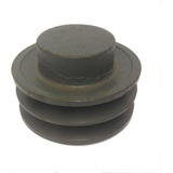 Polia De Ferro Fundido 70mm Com 2 Canais B   Mademil