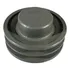 Polia De Ferro Fundido 80mm Com 2 Canais B   Mademil