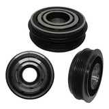 Polia Do Compressor Honda Fit 04 Até 2007 5pk Com Rolamento