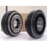 Polia Do Compressor Honda Fit 04 Até 2007 5pk Com Rolamento