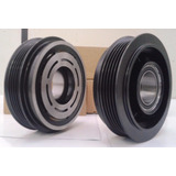 Polia Do Compressor Honda Fit 2003 2007 5pk Com Rolamento
