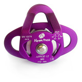 Polia Dupla Para Corda Ate 12mm En12278 Aluminio Alpen Pass