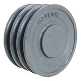 Polia Em V Perfil C 3 Canais 150 Mm Ferro Fundido Mademil
