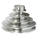 Polia Escalonada Aluminio Canal A 50x75x100x125mm Kit 2p