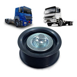 Polia Estriada Tensor Esticador Correia Mb Axor Atego 2005 