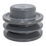 Polia Ferro Motor 100mm 2 Canais Perfil A Pronta Entrega