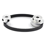 Polia Gt2 16 48 Dentes Correia 150mm 10mm Redução 3 1 48f8