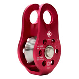 Polia Simples Aluminio Rolamentada Placa Fixa Usclimb