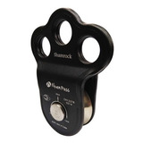 Polia Simples Aluminio Rolamentado Placa Oscilante Shamrock