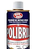 Polidor De Metais Finos 200ml, Polibril