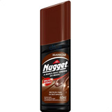 Polidor De Sapato Líquido Nugget 60ml Marrom Graxa Brilho