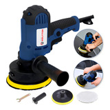 Polidora Elétrica De Mão Holtter Ferramentas Lixadeira Politriz 220v 600w Azul