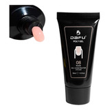 Poligel Dafu Gel Alongamento Construtor De Unhas Uv led 30ml Cor Nude 08