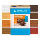 Polisten Sayerlack Stain 18 Lt Madeira Premium Escolha A Cor Acabamento Acetinado Cor Castanheira