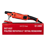 Politriz Rotativa 5pol Red shine 1 200w Sgt5127 Sigma 110v Voltagem 110v