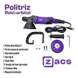 Politriz Roto Orbital Zacs 5 Polegadas