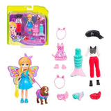 Polly Pocket Pacote De Fantasias Pet Mattel