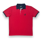Polo Brooksfield Masculina Camisa Vermelha E