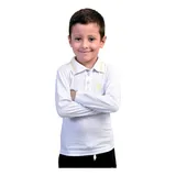 Polo Camiseta Infantil Manga