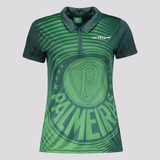 Polo Fem Shield Verde Palm Oficial - 100% Original