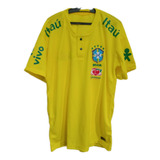 Polo Guaraná Seleção Brasil Amarela Azul