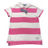 Polo Listrada Infantil Feminina