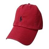 POLO RALPH LAUREN Boné Chino Ball Masculino De Algodão Vermelho Tamanho Nica