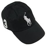 Polo Ralph Lauren Boné Masculino Big Pony Chino Preto Tamanho único Preto Tamanho Nica