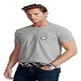 Polo Ralph Lauren Camiseta Masculina Oficial Da Equipe Olímpica Dos Eua Outfitters, Cinza Bolso, Xxg