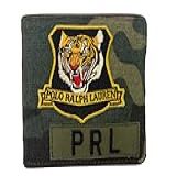 Polo Ralph Lauren Carteira Masculina Tiger-patch Billfold, Camuflado, Tamanho único, Camuflagem, One Size, Carteira Dobrável Tiger-patch