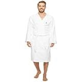 Polo Ralph Lauren Roupão Quimono Felpudo Aveludado, Branco, Small / Medium