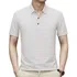 Polo Transpirable De Seda Helada Para Hombre De Tres Piezas