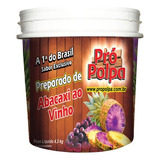 Polpa Abacaxi Ao Vinho Pro Polpa 4 3kg Drinks Bolos Sorvetes