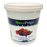 Polpa Preparado De Frutas Vermelhas 1 04kg Nova Polpa