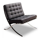 Poltrona Barcelona Base Cromada