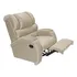 Poltrona Cadeira Imperial Zero Wall Suede Massageadora Cor Areia