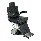 Poltrona Cadeira Reclinável De Barbeiro E Salão Suiça Lx Cor Preto Croco Forma Da Base 4062859132147