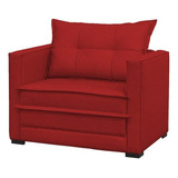 Poltrona Cama Londres Suede